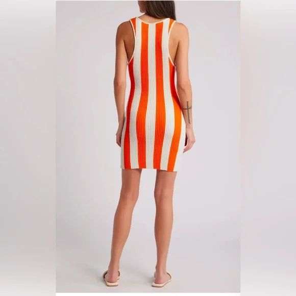 Mango Gabriela Stripe Sleeveless Knit Minidress - Picture 2 of 5